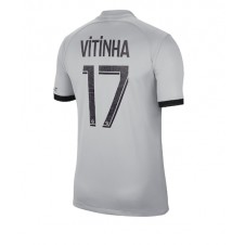 Paris Saint-Germain Vitinha Ferreira #17 Bortedrakt 2022-23 Kortermet